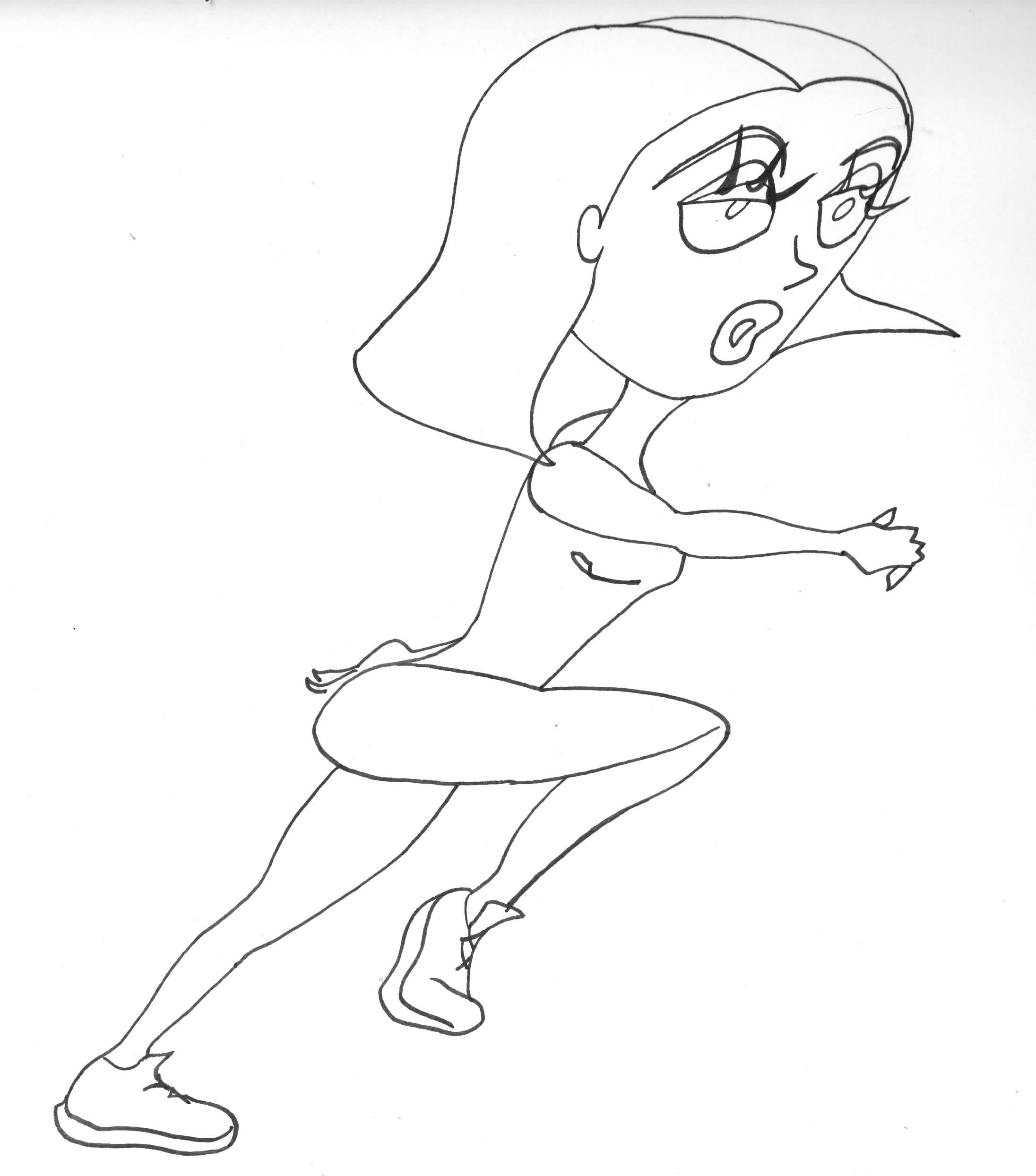 running sexy